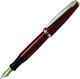 Monteverde Usa Aldo Domani Fountain Pen Broad Nib, Black Ink Fountain Pen, Red