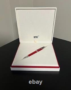 MSRP$1215 MONTBLANC Great Characters ENZO FERRARI Special Edition FOUNTAIN PEN M