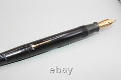 Mabie Todd & Company Black Lever Filler SWAN Fountain Pen 14K Nib Made in U. S. A