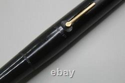 Mabie Todd & Company Black Lever Filler SWAN Fountain Pen 14K Nib Made in U. S. A