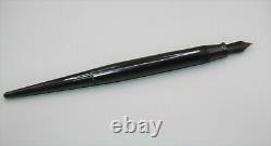 Mabie Todd & Company Black Lever Filler SWAN Fountain Pen 14K Nib Made in U. S. A