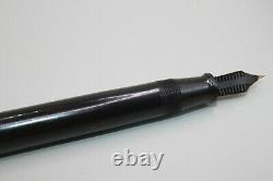 Mabie Todd & Company Black Lever Filler SWAN Fountain Pen 14K Nib Made in U. S. A