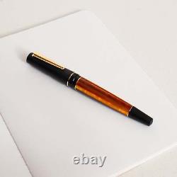 Maiora Impronte Oversize Orange & Black Fountain Pen