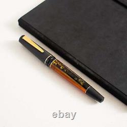 Maiora Impronte Oversize Orange & Black Fountain Pen