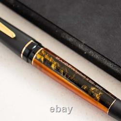 Maiora Impronte Oversize Orange & Black Fountain Pen