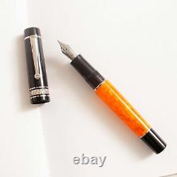 Maiora Mitho Origine Black & Orange Fountain Pen