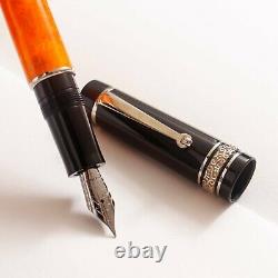 Maiora Mitho Origine Black & Orange Fountain Pen