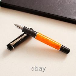 Maiora Mitho Origine Black & Orange Fountain Pen