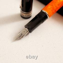 Maiora Mitho Origine Black & Orange Fountain Pen