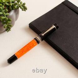 Maiora Mitho Origine Black & Orange Fountain Pen