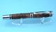 Maple Burl Majestic Fountain Pen In Chrome And Gun Metal