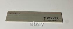 Modern Parker Fountain Pen 18K Nib Silver Plate # 68112 New in Box