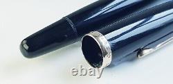 Mont Blanc Fountain Pen Black 342 Piston Filler 585 Serviced Functional VGC Z6