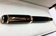Mont Blanc Rollerball Pen 5096 Boheme Rouge Black Resin Gold And Ruby