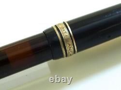 Montblanc 146 G Meisterstück Black Piston Fp Vintage