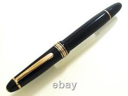 Montblanc 146 Meisterstück Black Piston Fp Vintage