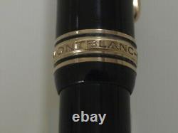 Montblanc 146 Meisterstück Black Piston Fp Vintage