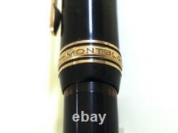 Montblanc 146 Meisterstück Black Piston Fp Vintage