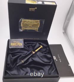 Montblanc 149 Fountain Pen 75th Anniversary withdiamond 18K STUB 1.1mm nib Boxed