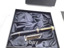 Montblanc 149 Fountain Pen 75th Anniversary withdiamond 18K STUB 1.1mm nib Boxed