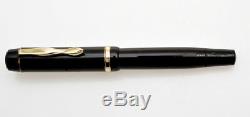 Montblanc 234 1/2 G vintage 1943/50 black fountain pen excellent+++++