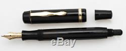 Montblanc 234 1/2 G vintage 1943/50 black fountain pen excellent+++++