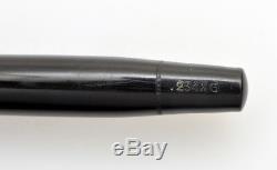 Montblanc 234 1/2 G vintage 1943/50 black fountain pen excellent+++++