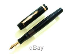 Montblanc 234 1/2 Piston Fountain Pen In Black Masterpeace Model Vintage