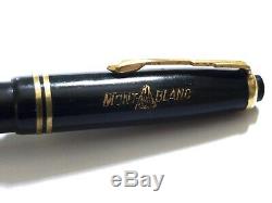 Montblanc 244 Piston In Black Vintage