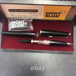 Montblanc 310 Black & Gold Fountain Pen Extra Fine Nib Unused
