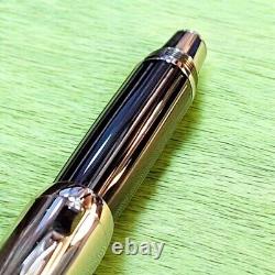 Montblanc Black Fountain Pen Classic Design and Smooth Made in Germany