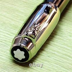 Montblanc Black Fountain Pen Classic Design and Smooth Write Experience