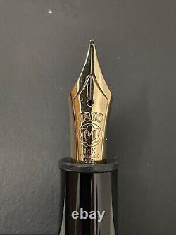Montblanc Black Meisterstuck 146 Le Grand Fountain Pen Great Graduation Gift