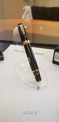 Montblanc Boheme Rouge Fountain Pen MINT Complete Retractable NIB RARE