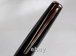 Montblanc Classic Fountain Pen Black GT 14K EF Nib