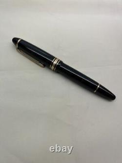 Montblanc Fountain Pen Black Meisterstuck 146 Nib 14K-585 4810 Made In Germany