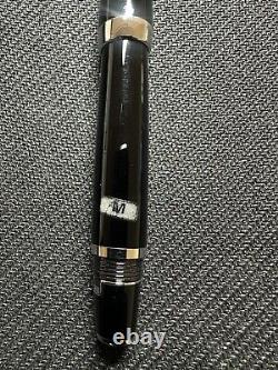 Montblanc Fountain Pen Boheme 14K retractable nib Black Amethyst Jemstone