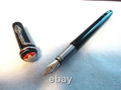 Montblanc Fountain Pen Heritage Collection Rouge et Noir Special Edition Black