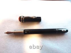 Montblanc Fountain Pen Heritage Collection Rouge et Noir Special Edition Black