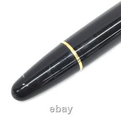 Montblanc Fountain Pen Meisterstuck No. 146 14c 585 Black AHAZ2006 Vintage Good