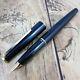 Montblanc Fountain Pen Vintage Black Gold Germany Made A253