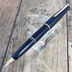 Montblanc Fountain Pen Vintage Black Gold Germany Made A253