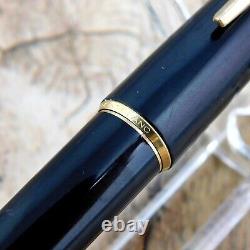 Montblanc Fountain Pen Vintage Black Gold Germany Made A253