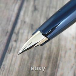 Montblanc Fountain Pen Vintage Black Gold Germany Made A253