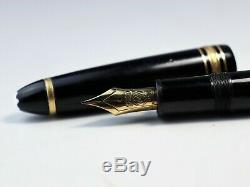 Montblanc Meisterstuck 146 Fountain Pen 14C Nib with Black Ink