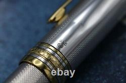 Montblanc Meisterstuck 146 LeGrand AG925 Solitaire Barley Fountain Pen