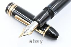 Montblanc Meisterstuck 149 14C 4810 585 Black Fountain Pen used