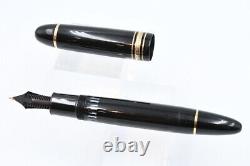 Montblanc Meisterstuck 149 14C 4810 585 Black Fountain Pen used