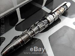 Montblanc Meisterstuck 149 90 Years Skeleton Ruthenium Plated Quartz Star M Nib