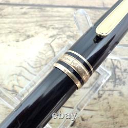 Montblanc Meisterstuck 14k-585 Nibf Fountain Pen Vintage Black Germany A448